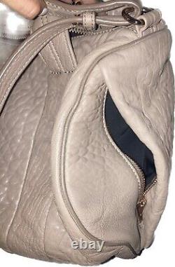 Alexandra Wang Rocco Bag Pebbled Leather Hangbag / CrossBag Gold &Tan GENUINE