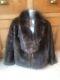 B2-1vintage New Design 100% High Quality Real Fox Collar With Mink Fur Coat