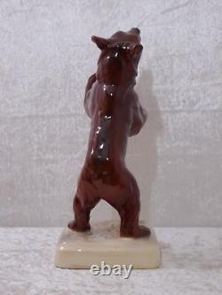 Cat House Ceramic Design J. Haida XL Figure Bear Vintage Limited 29cm