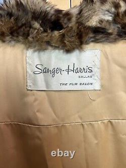 Chombert Paris Genuine Fur Full Length Sanger Harris Vintage Long 70s