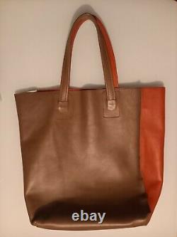 Designer Genuine Marni Leather Tote Bag Men Womens Unisex Retro Vintage Style