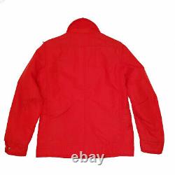 Genuine Designer BOGNER Vintage / Retro red padded snow ski winter jacket
