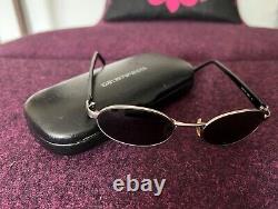 Genuine Emporio Armani designer vintage sunglasses with hard case