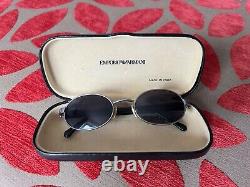 Genuine Emporio Armani designer vintage sunglasses with hard case