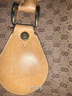 Genuine GUCCI Vintage GG Brown MONOGRAM TOTE Shopper Travel Bag
