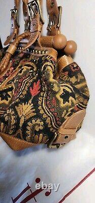 Isabella Fiore Cut A Rug & Set In Stone Poppins Beaded Doctors Carpet Bag Mp$810