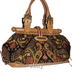 Isabella Fiore Cut A Rug & Set In Stone Poppins Beaded Doctors Carpet Bag Mp$810