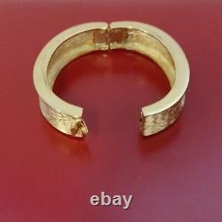 LES BERNARD-VC bracelets gold plated 80/90s designer jewelry real vintage
