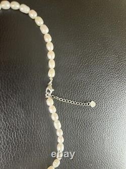 Magic Real Pearl Necklace Vintage Handmade Modern Design