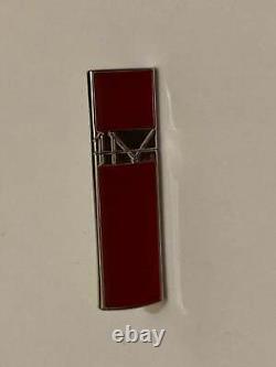 RARE genuine DIOR red lipstick designer logo pin brooch vintage rare