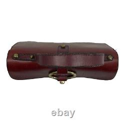 Vintage 60s 70s ETIENNE AIGNER Small Handmade Leather Handbag Satchel Bag RARE