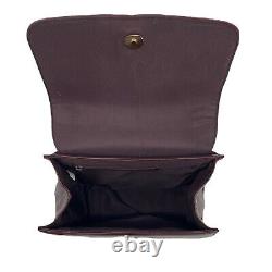 Vintage 70s 80s ETIENNE AIGNER Medium Leather Handbag Shoulder Bag OXBLOOD
