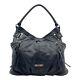 Vintage 80s 90s Etienne Aigner Leather Hobo Satchel Bag Handbag Shoulder Black