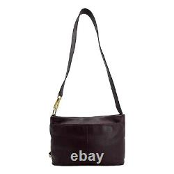 Vintage 80s 90s ETIENNE AIGNER Medium Leather Hobo Shoulder Bag Handbag OXBLOOD