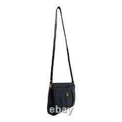 Vintage 80s 90s ETIENNE AIGNER Medium Leather Shoulder Bag Handbag Crossbody NOS