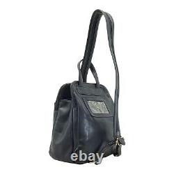 Vintage 80s 90s ETIENNE AIGNER Small Leather Backpack Shoulder Sling Bag Handbag