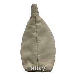 Vintage 80s 90s ETIENNE AIGNER Soft Leather Clutch Bag Handbag Shoulder BONE NWT