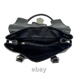 Vintage 90s ETIENNE AIGNER XL Leather Satchel Bag Handbag Tote Structured Doctor
