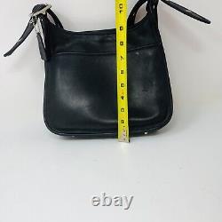 Vintage Coach Legacy Shoulder Bag Black Genuine Leather. B1D-9966 Black