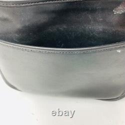 Vintage Coach Legacy Shoulder Bag Black Genuine Leather. B1D-9966 Black