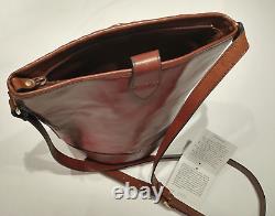 Vintage Etienne Aigner Basket Weave Italian Leather Handbag