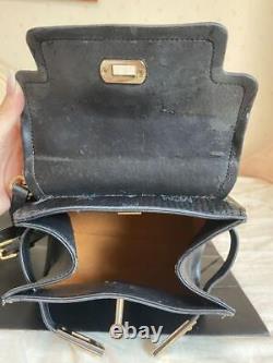 Vintage MCM Handbag Genuine leather shoulder bag Classic design from Japan
